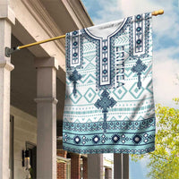 Eritrea Garden Flag Eritrean Cross Mix Tilet Pattern - Wonder Print Shop