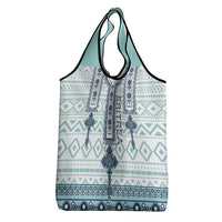 Eritrea Grocery Bag Eritrean Cross Mix Tilet Pattern