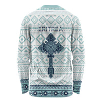 Eritrea Long Sleeve Shirt Eritrean Cross Mix Tilet Pattern - Wonder Print Shop