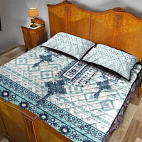 Eritrea Quilt Bed Set Eritrean Cross Mix Tilet Pattern - Wonder Print Shop