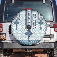 Eritrea Spare Tire Cover Eritrean Cross Mix Tilet Pattern - Wonder Print Shop