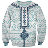 Eritrea Sweatshirt Eritrean Cross Mix Tilet Pattern - Wonder Print Shop