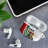 Kenya Jamhuri Day AirPods Case Lion With Coat Of Arms - Wonder Print Shop