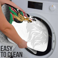 Kenya Jamhuri Day Bathroom Set Lion With Coat Of Arms - Wonder Print Shop