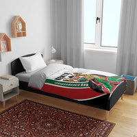 Kenya Jamhuri Day Bedding Set Lion With Coat Of Arms - Wonder Print Shop