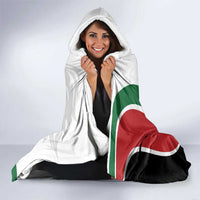 Kenya Jamhuri Day Hooded Blanket Lion With Coat Of Arms - Wonder Print Shop