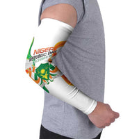 Personalized Niger Republic Day Arm Sleeves Coat Of Arms With Flag - Wonder Print Shop