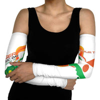 Personalized Niger Republic Day Arm Sleeves Coat Of Arms With Flag - Wonder Print Shop