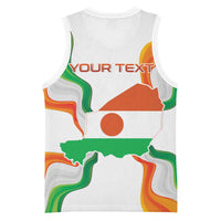 Personalized Niger Republic Day Basketball Jersey Coat Of Arms With Flag - Wonder Print Shop