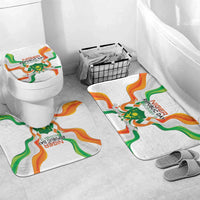 Niger Republic Day Bathroom Set Coat Of Arms With Flag - Wonder Print Shop