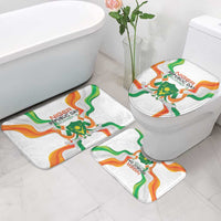 Niger Republic Day Bathroom Set Coat Of Arms With Flag - Wonder Print Shop
