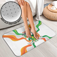 Niger Republic Day Bathroom Set Coat Of Arms With Flag - Wonder Print Shop