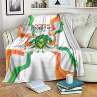 Niger Republic Day Blanket Coat Of Arms With Flag - Wonder Print Shop