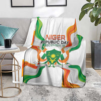Niger Republic Day Blanket Coat Of Arms With Flag - Wonder Print Shop