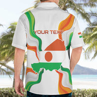 Personalized Niger Republic Day Hawaiian Shirt Coat Of Arms With Flag - Wonder Print Shop