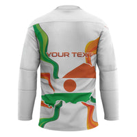 Personalized Niger Republic Day Hockey Jersey Coat Of Arms With Flag - Wonder Print Shop