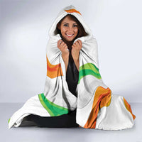 Niger Republic Day Hooded Blanket Coat Of Arms With Flag - Wonder Print Shop