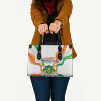 Niger Republic Day Leather Bag Coat Of Arms With Flag - Wonder Print Shop