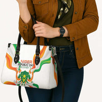 Niger Republic Day Leather Bag Coat Of Arms With Flag - Wonder Print Shop