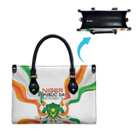 Niger Republic Day Leather Bag Coat Of Arms With Flag - Wonder Print Shop