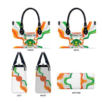 Niger Republic Day Leather Bag Coat Of Arms With Flag - Wonder Print Shop