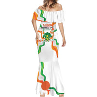 Personalized Niger Republic Day Mermaid Dress Coat Of Arms With Flag - Wonder Print Shop