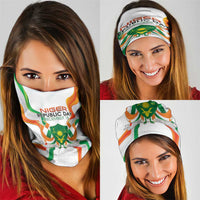 Niger Republic Day Neck Gaiter Coat Of Arms With Flag - Wonder Print Shop