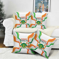 Niger Republic Day Pillow Cover Coat Of Arms With Flag - Wonder Print Shop