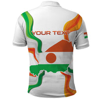 Personalized Niger Republic Day Polo Shirt Coat Of Arms With Flag - Wonder Print Shop