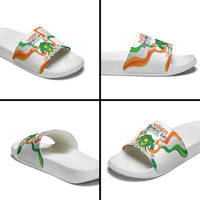 Niger Republic Day Slide Sandals Coat Of Arms With Flag - Wonder Print Shop