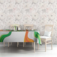 Niger Republic Day Tablecloth Coat Of Arms With Flag - Wonder Print Shop