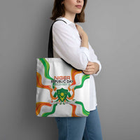Niger Republic Day Tote Bag Coat Of Arms With Flag - Wonder Print Shop