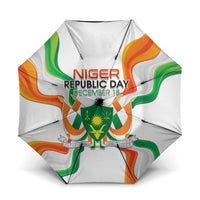 Niger Republic Day Umbrella Coat Of Arms With Flag - Wonder Print Shop