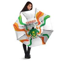 Niger Republic Day Umbrella Coat Of Arms With Flag - Wonder Print Shop