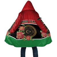 Personalized Libya Independence Day Cloak Pomegranate Blossom With Libyan Seal - Wonder Print Shop