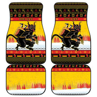 Personalised Germany Christmas Car Mats Merry Krampus - Wonder Print Shop