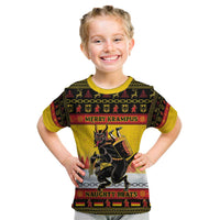 Personalised Germany Christmas Kid T Shirt Merry Krampus - Wonder Print Shop