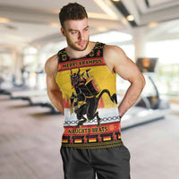 Personalised Germany Christmas Men Tank Top Merry Krampus - Wonder Print Shop