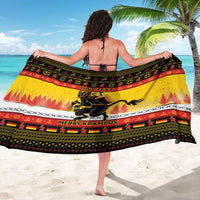 Personalised Germany Christmas Sarong Merry Krampus - Wonder Print Shop