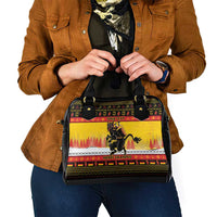 Personalised Germany Christmas Shoulder Handbag Merry Krampus