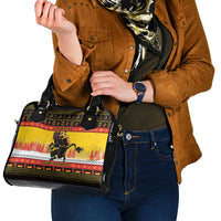 Personalised Germany Christmas Shoulder Handbag Merry Krampus