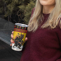 Personalised Germany Christmas Tumbler Cup Merry Krampus - Wonder Print Shop