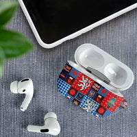 Czech Christmas Patchwork AirPods Case - Wonder Print Shop