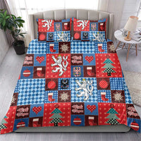 Czech Christmas Patchwork Bedding Set - Wonder Print Shop