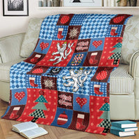 Czech Christmas Patchwork Blanket - Wonder Print Shop