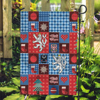 Czech Christmas Patchwork Garden Flag - Wonder Print Shop