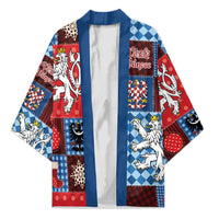 Czech Christmas Patchwork Kimono - Wonder Print Shop