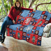 Czech Christmas Patchwork Quilt - Wonder Print Shop