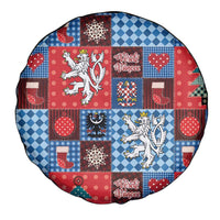 Czech Christmas Patchwork Spare Tire Cover - Wonder Print Shop