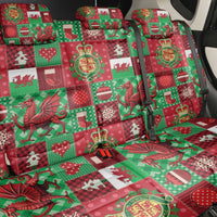 Wales Christmas Patchwork Back Car Seat Cover - Wonder Print Shop